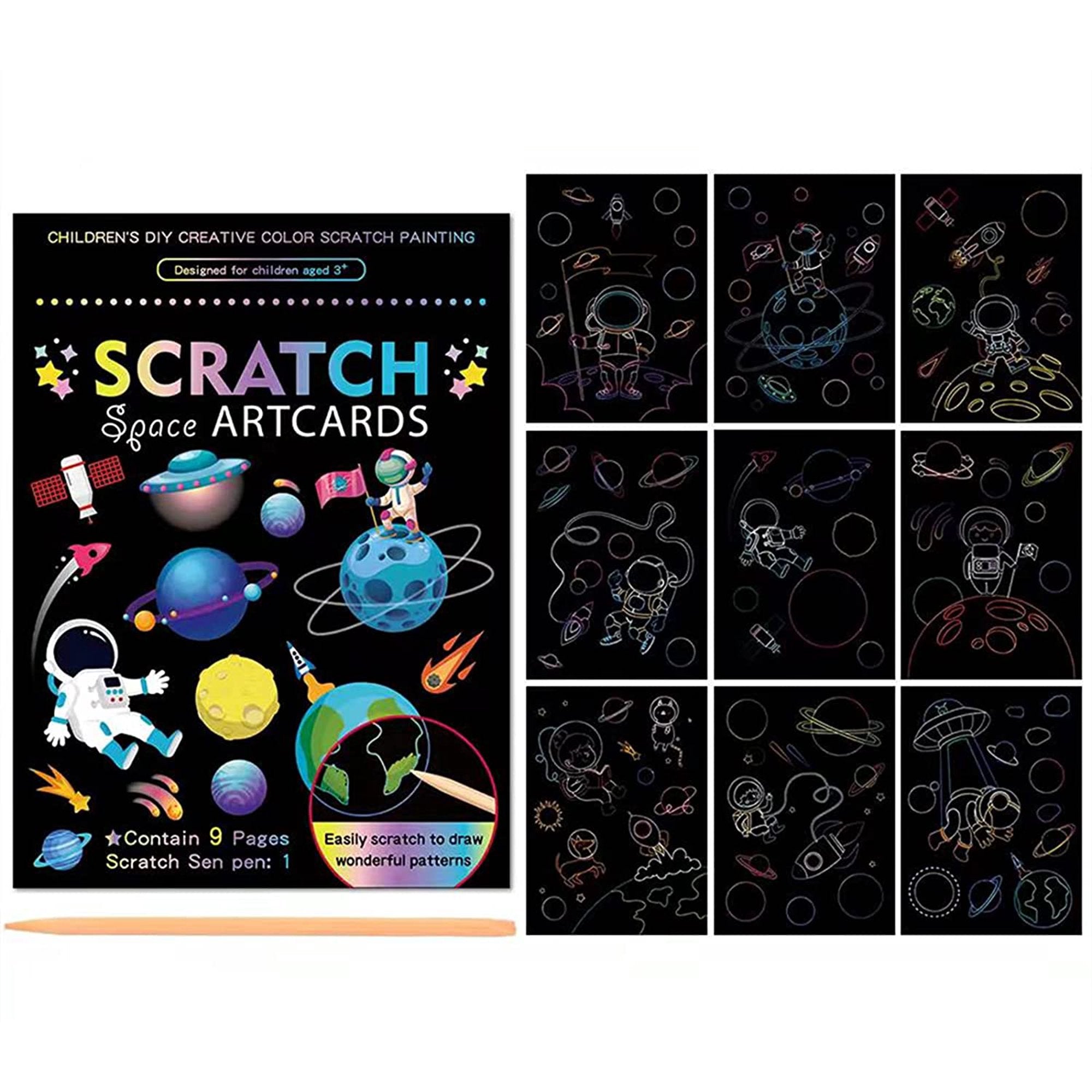 ScratchArt™ - Främja Kreativitet & Skapande